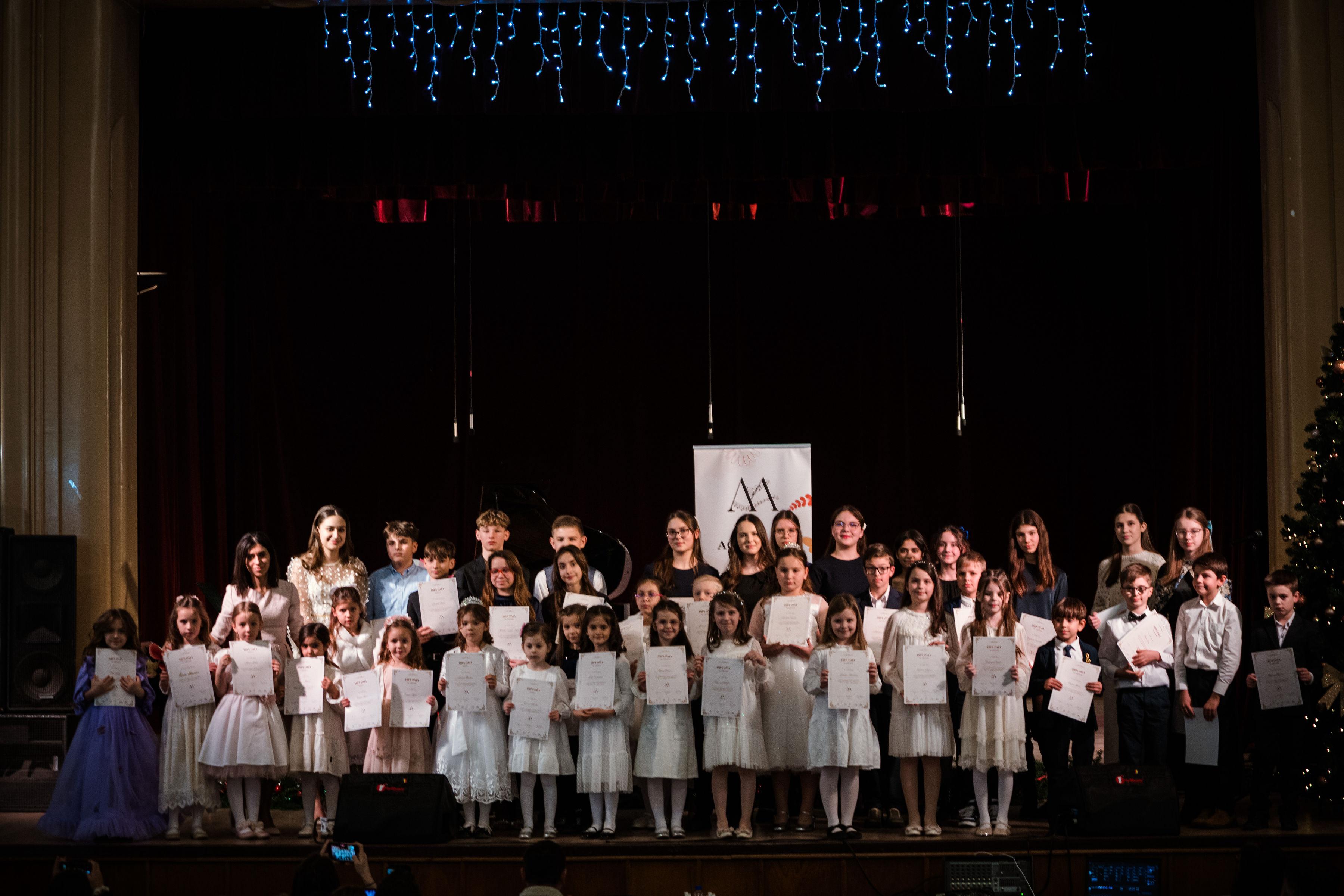 Recital de pian al elevilor Academia Arsonus Suceava